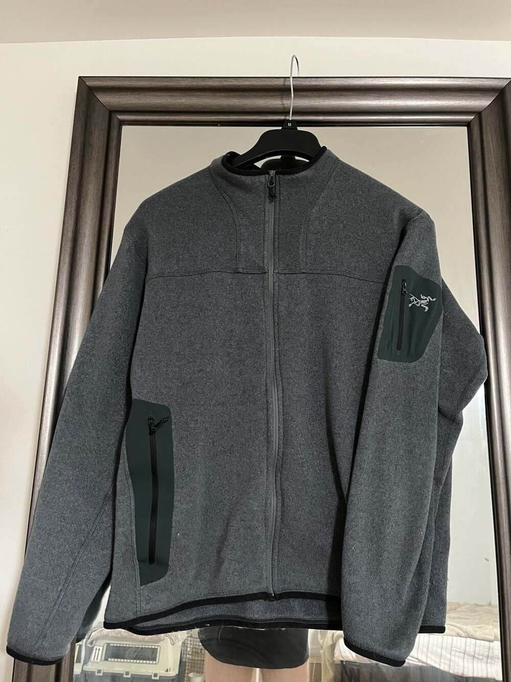 Arc'teryx Covert Cardigan Fleece Jacket Size L/G Grey